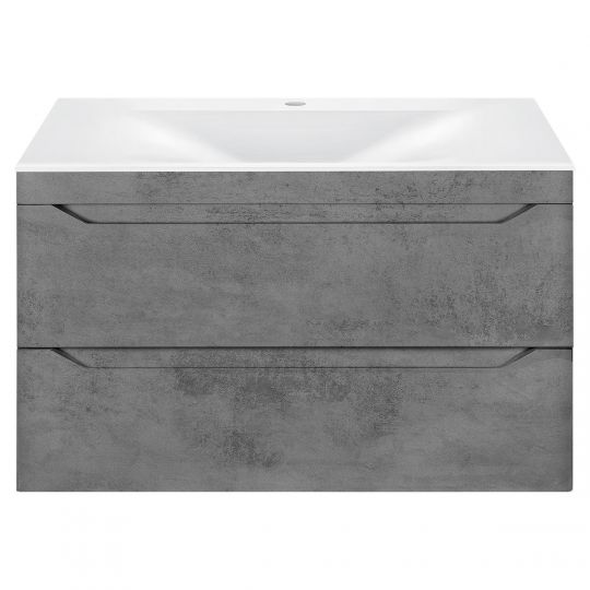 Тумба под раковину Vincea Fine F800 VMC-2F800GW 80Х46 с ящиком схема 7