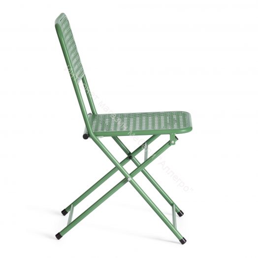 Стул Secret De Maison Villa стальной сплав, зелёный