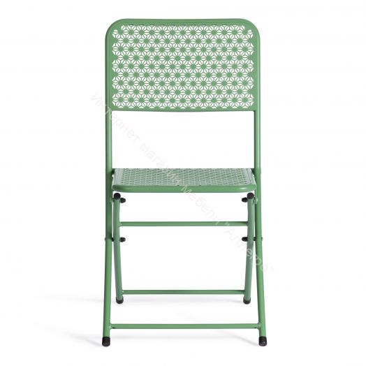 Стул Secret De Maison Villa стальной сплав, зелёный