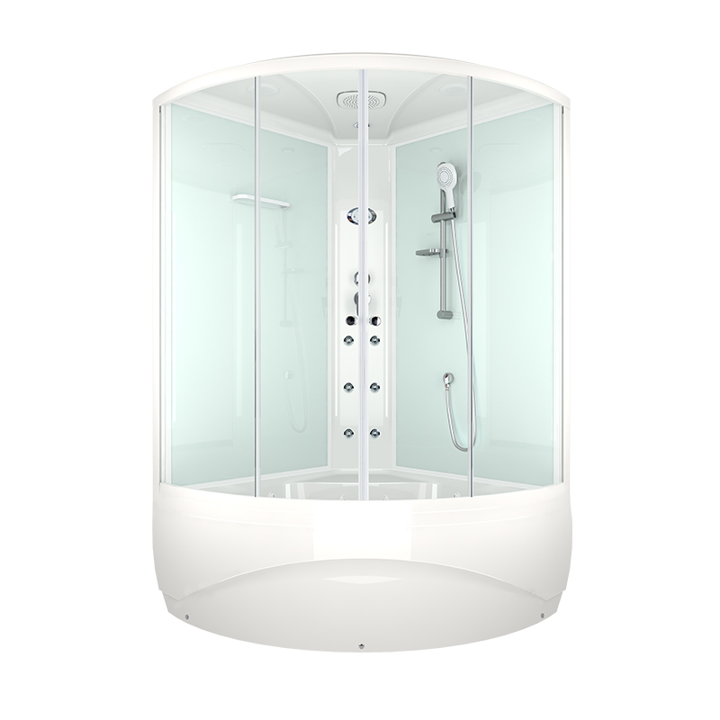 Душевая кабина Domani-SPA Vitality Slim high 120х120 высокий поддон, прозрачное стекло, г/м DS01VS1212HWCl10