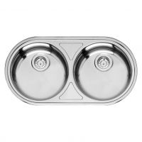 Мойка двойная из нержавеющей стали Reginox COMFORT Andalucia R 86х45 см схема 1 Мойка двойная из нержавеющей стали Reginox COMFORT Andalucia R 86х45 см схема 1