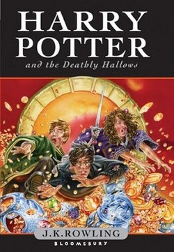 Harry Potter and the deathly hallows британское первое издание