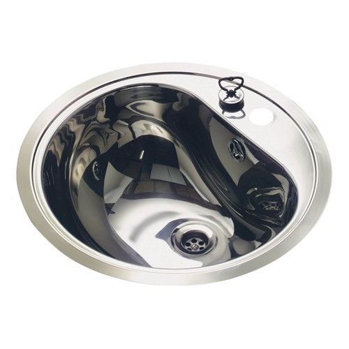 Изображение Умывальник Reginox AQUA LINE Atlantis полированный с двух сторон 46х46 см