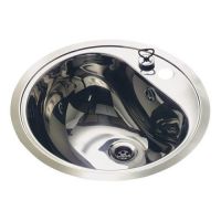 Умывальник Reginox AQUA LINE Atlantis полированный с двух сторон 46х46 см схема 1