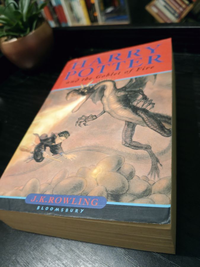 Harry Potter and the goblet of Fire британское издание первый тираж