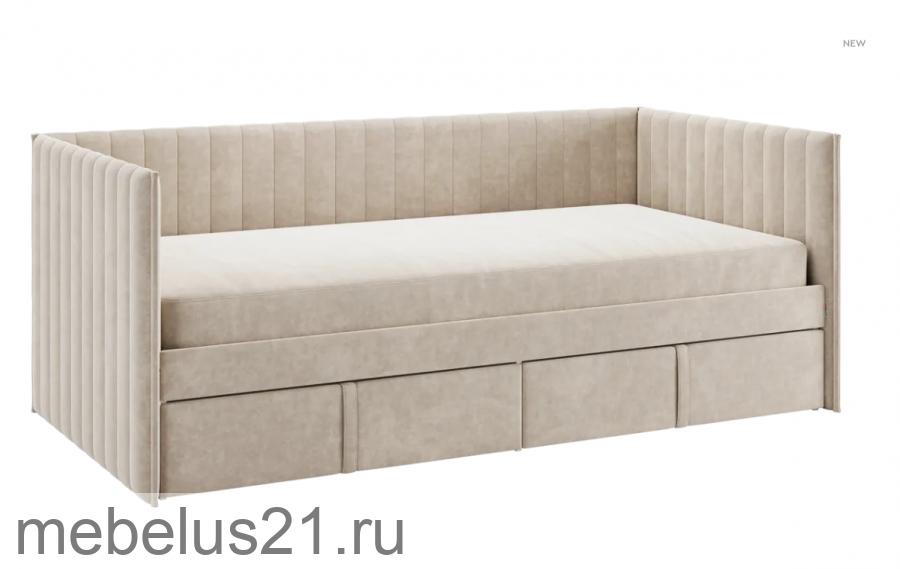 Кровать с ящиками Твикс (Софа) 90х200 см