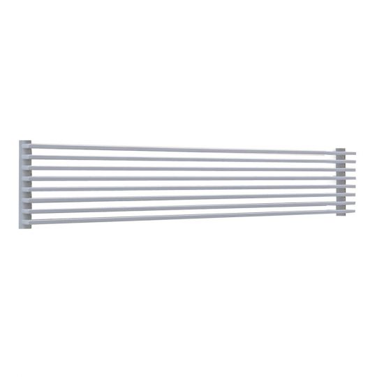 Горизонтальный стальной  радиатор КЗТО Параллели Г1-2000 шаг 25мм схема 4