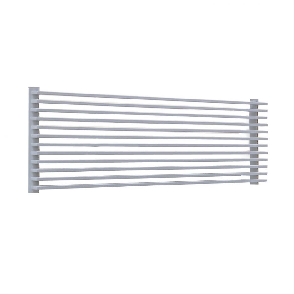 Горизонтальный стальной  радиатор КЗТО Параллели Г1-1500 шаг 25мм ФОТО