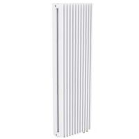 Вертикальный двурядный радиатор КЗТО Параллели В2-1750 шаг 25мм нижнее подключение схема 2