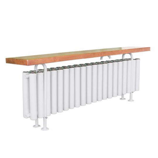 Стальной радиатор-скамейка КЗТО Завалинка Гармония 2-300-20 схема 2