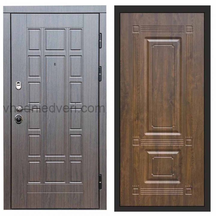 Входная дверь Termo-door Виргиния Венге - Мадрид Дуб