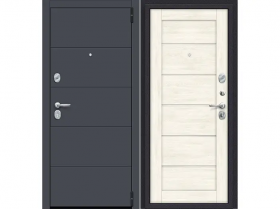Входная Дверь el’PORTA (Portika) Porta S-3P Graphite Pro 880х2050мм Левое Открывание / Эльпорта Портик 4318-1506.
