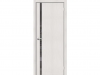 Межкомнатная Дверь Каркасно-Щитовая el’PORTA (Portika) Браво-1.55 Bianco Veralinga Остекленная Mirox Grey 600х2000мм (Полотно 1шт.) / Портика 153-0276.