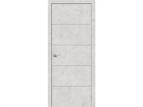 Межкомнатная Дверь Каркасно-Щитовая el’PORTA (Portika) Граффити-1.Д Серый 800х2000мм (Полотно 1шт.) / Эльпорта Портика 153-1713.