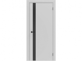 Межкомнатная Дверь Каркасно-Щитовая el’PORTA (Portika) Порта ПТА-51 B Полипропилен Nardo Grey Декор Mirox Grey 600х2000мм (Полотно 1шт.) / Портика 58160-4220.