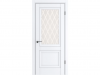Межкомнатная Дверь Царговая el’PORTA (Portika) Классико-83 Белый 600х2000мм (Полотно+Коробка+5 Наличников) / Эльпорта Портик 58060-2384.