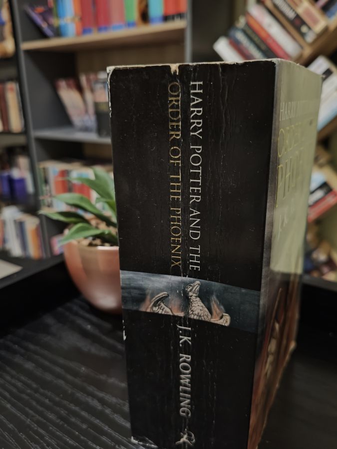 Harry Potter and the order of the Phoenix чёрное взрослое издание первый тираж