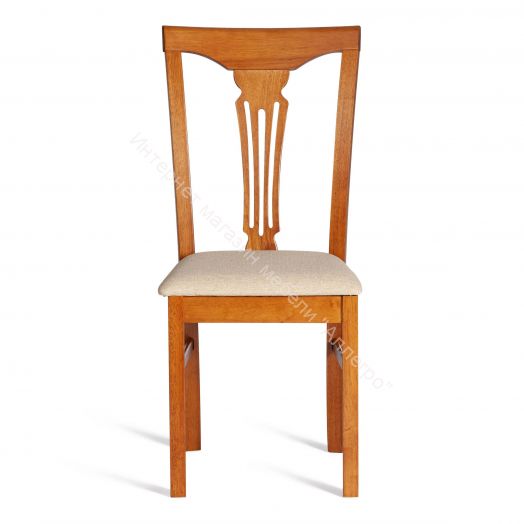 Стул - Гермес/ Hermes, Espresso, ткань бежевая (S178-4)