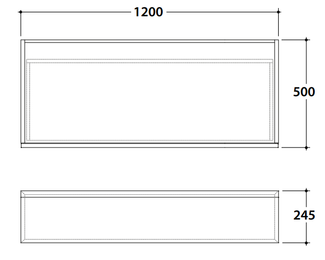 Ящик Globo Javier JA24120 120x50x24,5 ФОТО