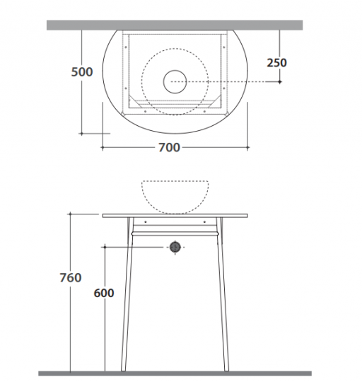 Напольная консоль Globo Lalita LT040L схема 2