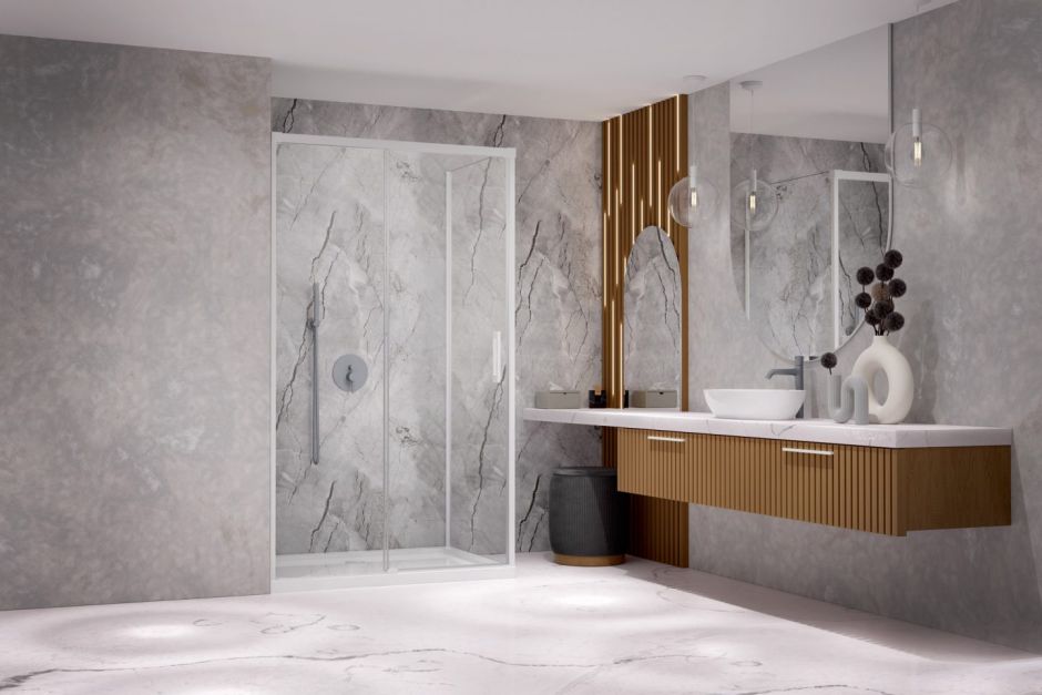 Прямоугольный душевой уголок Radaway Idea KDJ 110х80 см ФОТО