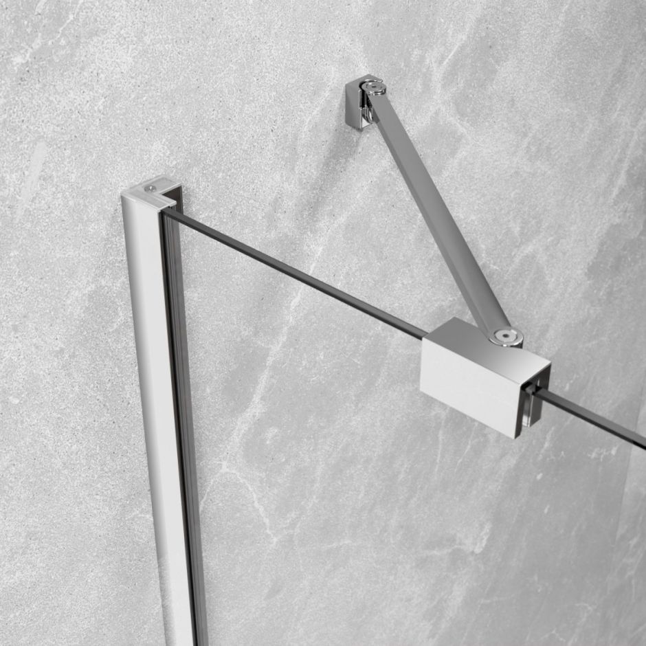 Шторка на ванну распашная Essenza PND II 140 см ФОТО