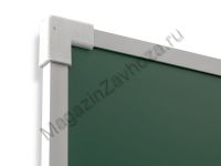 Одноэлементная магнитная полимерная школьная доска 1700x1000 (меловая)