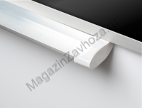 Одноэлементная магнитная полимерная школьная доска 2400x1000 чёрная