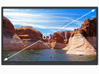 Рельсовая система 3000*1000мм с интерактивной панелью 65" (комби зеленый/белый)