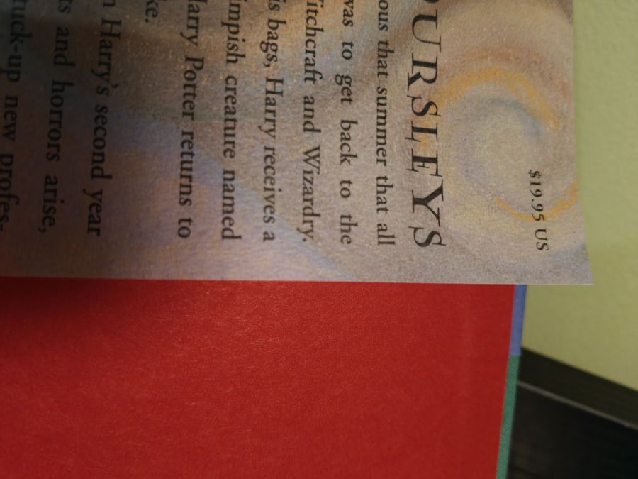 ❗СУПЕРПРЕДЛОЖЕНИЕ Harry Potter and the chamber of secrets американское издание первый тираж