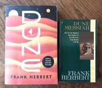 Vintage DUNE lot of 2, Ace Paperback, Frank Herbert DUNE MESSIAH ~ Epic Fantasy