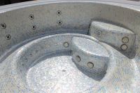 СПА бассейн с мозаикой Aquavia Oasis d250 см на шесть человек 250х250 схема 5