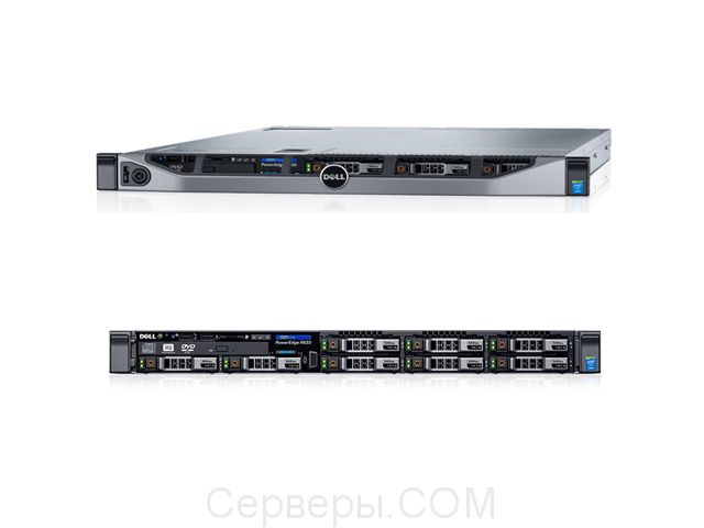 Сервер 1U с CPU E5-2600v4 Dell PowerEdge R630