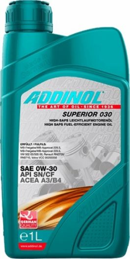 Addinol Superior 030 0W-30, 1л
