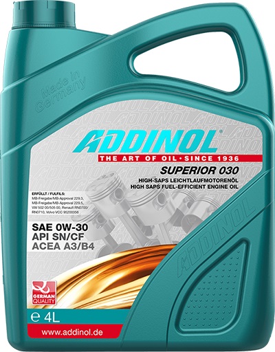 Addinol Superior 030 0W-30, 4л