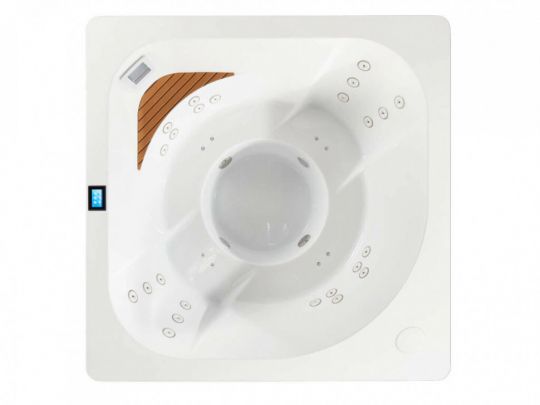 Гидромассажный СПА бассейн SPA NATURAL Paolo Ferralli The Eye Plus 220х220 схема 3