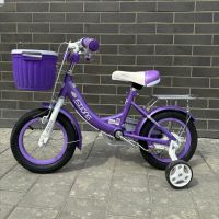 Велосипед детский 12" 1 скорость фиолетовый