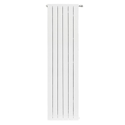 Алюминиевый радиатор STOUT Oscar 1800 3-6 секции боковое подключение (белый ) схема 3