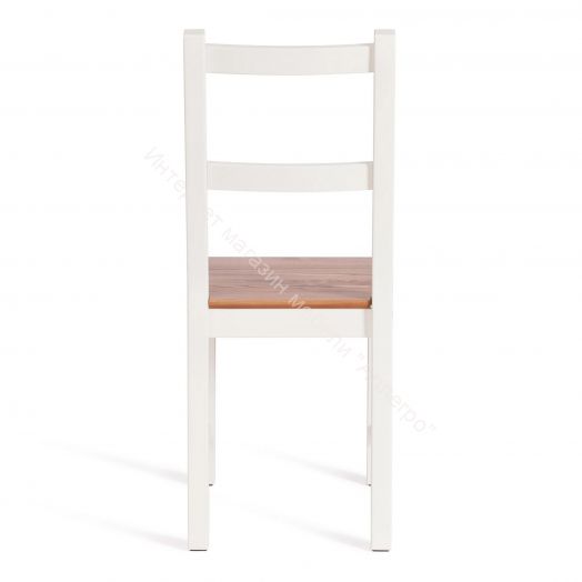 Стул Соната / Sonata chair массив сосны, 41х50х95 см, антик/белый