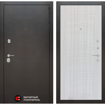 Входная дверь Лабиринт SILVER - 06 Сандал белый