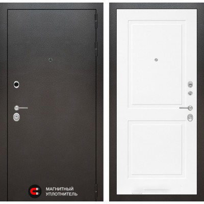 Входная дверь Лабиринт SILVER - 11 Белый софт