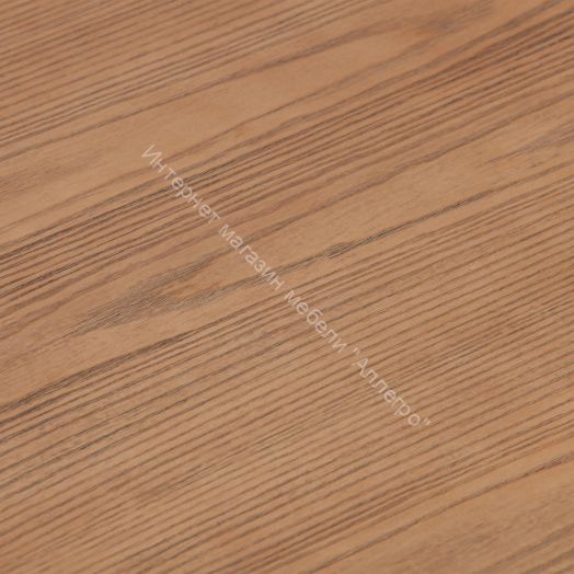 Стол VALHALLA дерево вяз/железная опора, 80х65х76 см, груша №3/черная опора