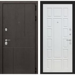 Входная дверь Лабиринт URBAN - 12 Белое дерево