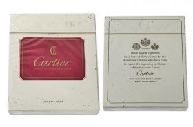 Сигареты — CARTIER luxury mild, Paris France, 80-90х. Редкие. Оригинал