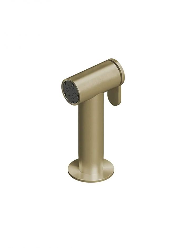 Смеситель для кухонной мойки Quadro design Idealaqua Inox 303 + DC055.2 с выдвижным душем ФОТО