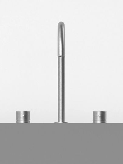 Смеситель для кухонной мойки встраиваемый Quadro design Idealaqua Inox 2.543.12.600 схема 3