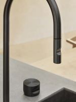 Кухонный смеситель встраиваемый Quadro design Idealaqua Inox 563.23.700 дистанционный схема 2