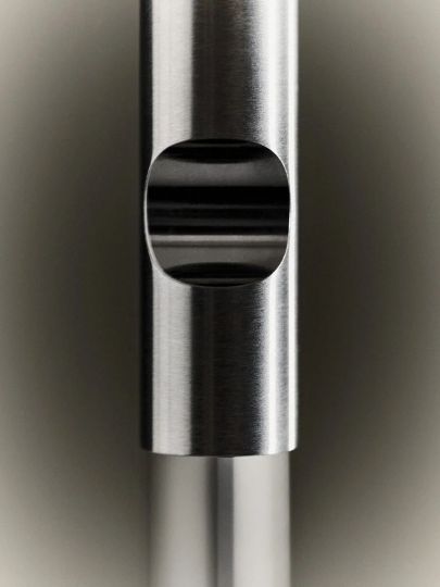 Кухонный смеситель встраиваемый Quadro design Idealaqua Inox 563.23.700 дистанционный схема 3