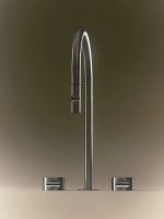 Кухонный смеситель встраиваемый Quadro design Idealaqua Inox 563.23.700 дистанционный схема 5