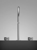 Кухонный смеситель встраиваемый Quadro design Idealaqua Inox 563.23.700 дистанционный схема 7